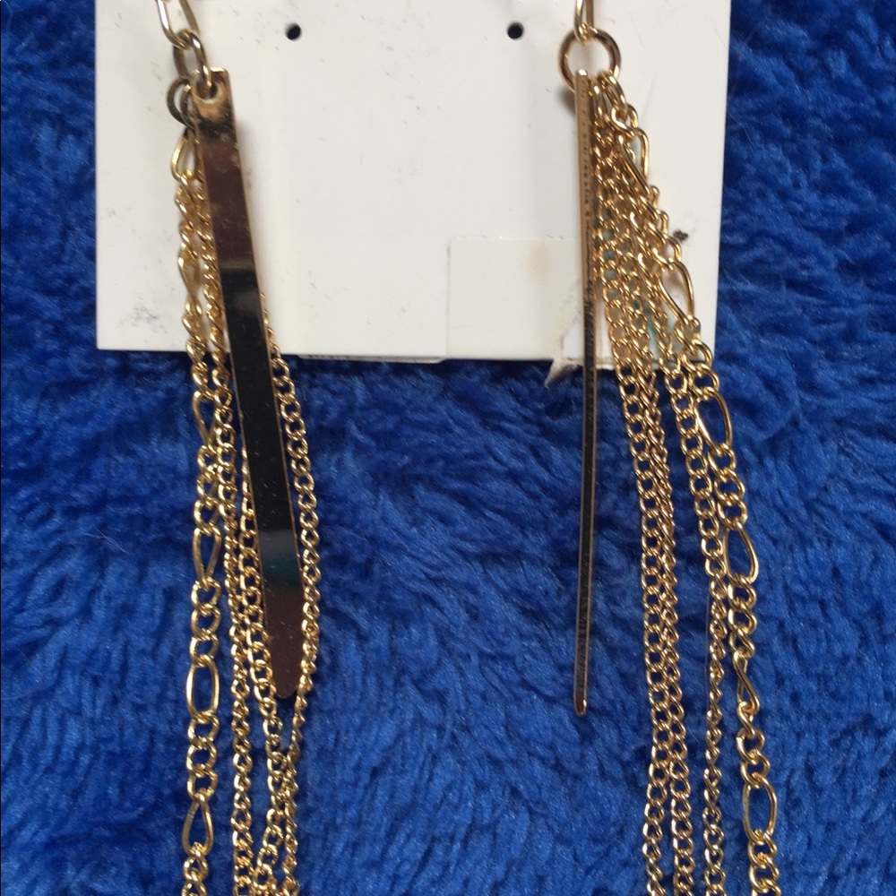 Gold Chain Earrings